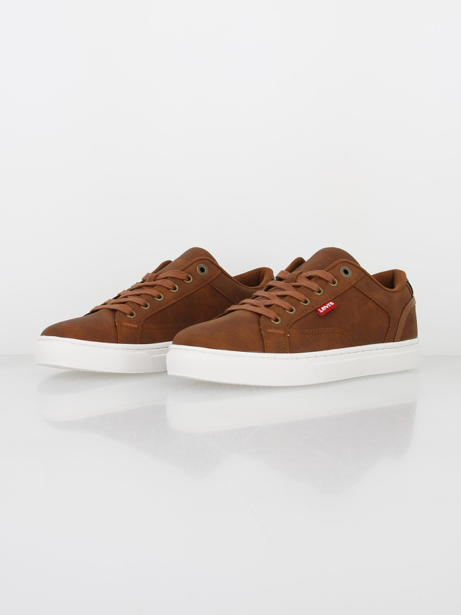 Baskets courtright marron homme - Levi's