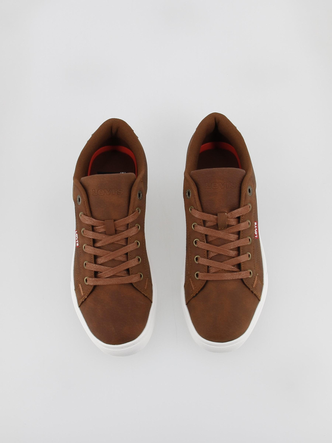 Baskets courtright marron homme - Levi's