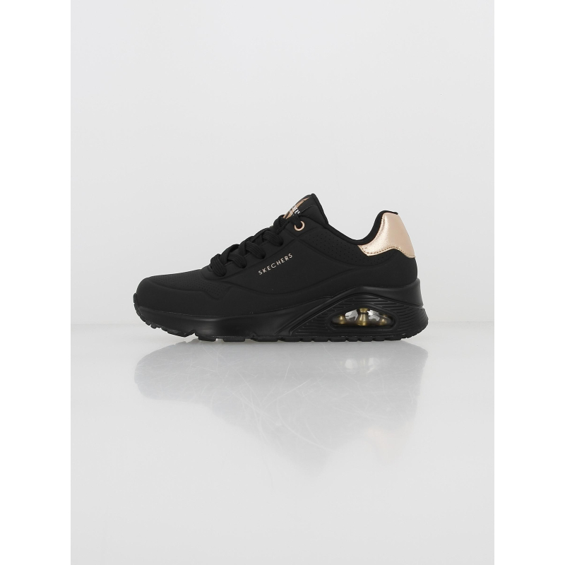 Baskets uno golden air noir femme - Skechers