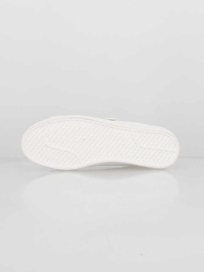 Baskets basses vic cooper blanc femme - Le Temps Des Cerises