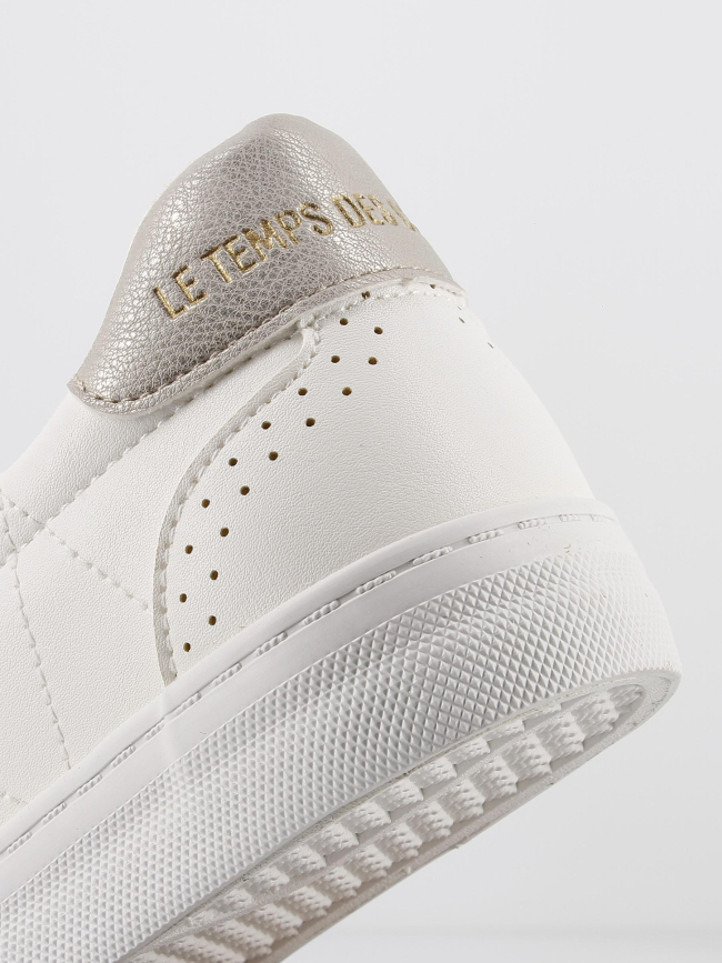 Baskets basses vic cooper blanc femme - Le Temps Des Cerises