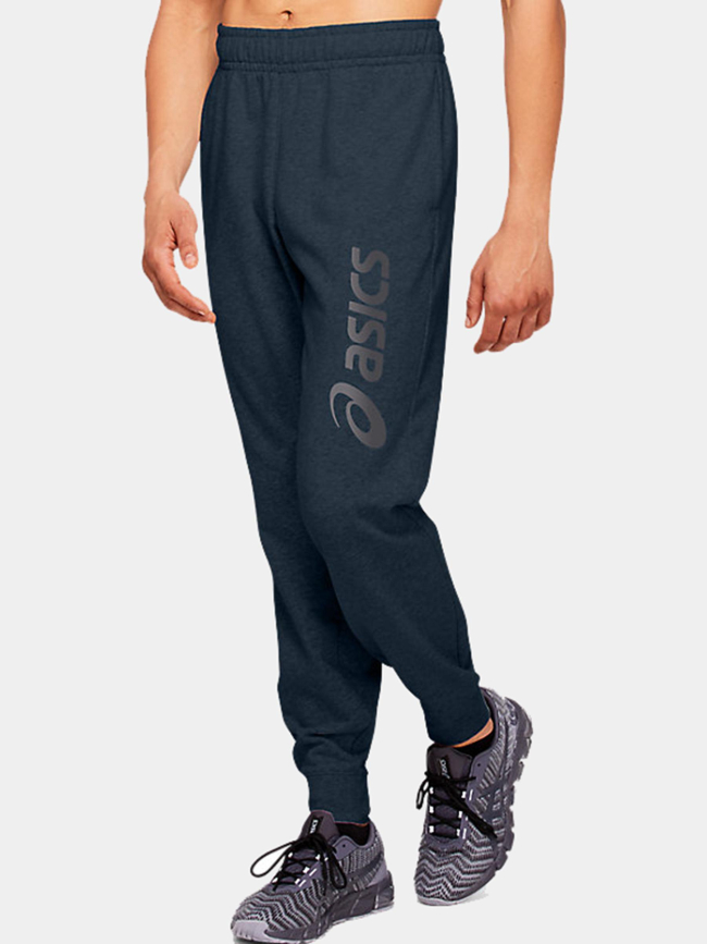 Jogging big logo bleu homme - Asics