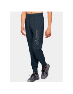 Jogging big logo bleu homme - Asics