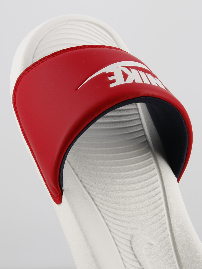 Claquettes victori one slide bordeaux/blanc homme - Nike