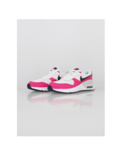 Air max baskets system rose/blanc fille - Nike