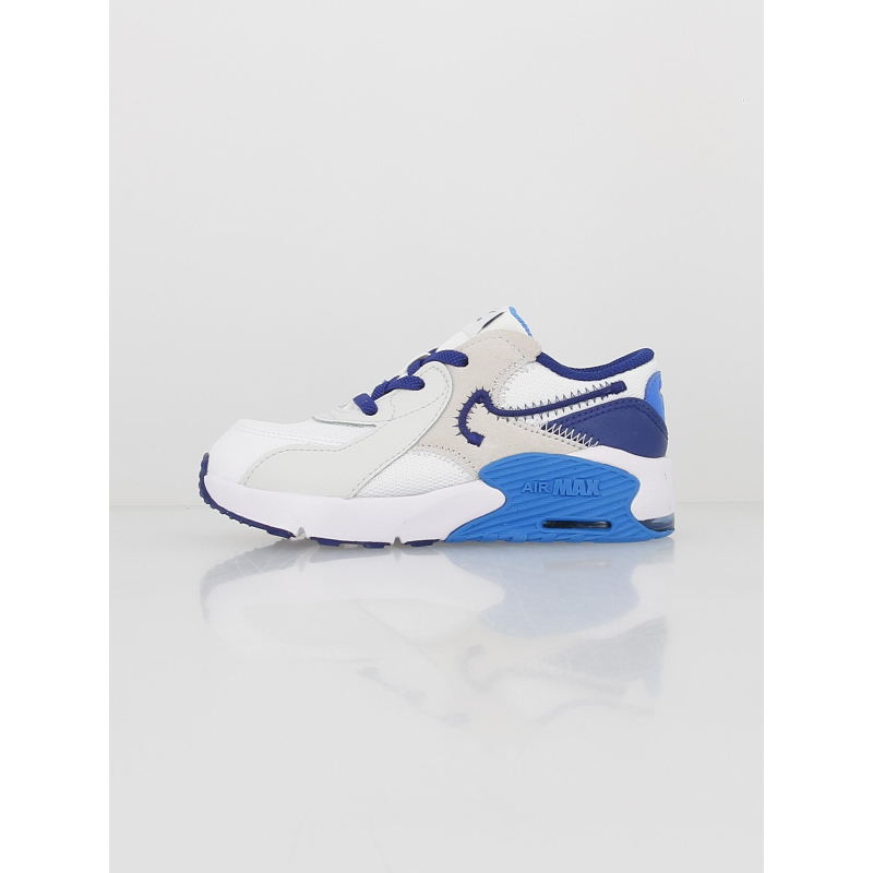 Air max baskets excee td blanc/bleu garçon - Nike