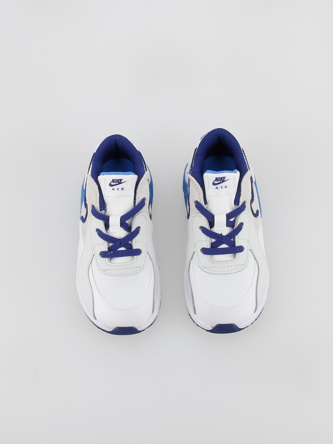 Air max baskets excee td blanc/bleu garçon - Nike