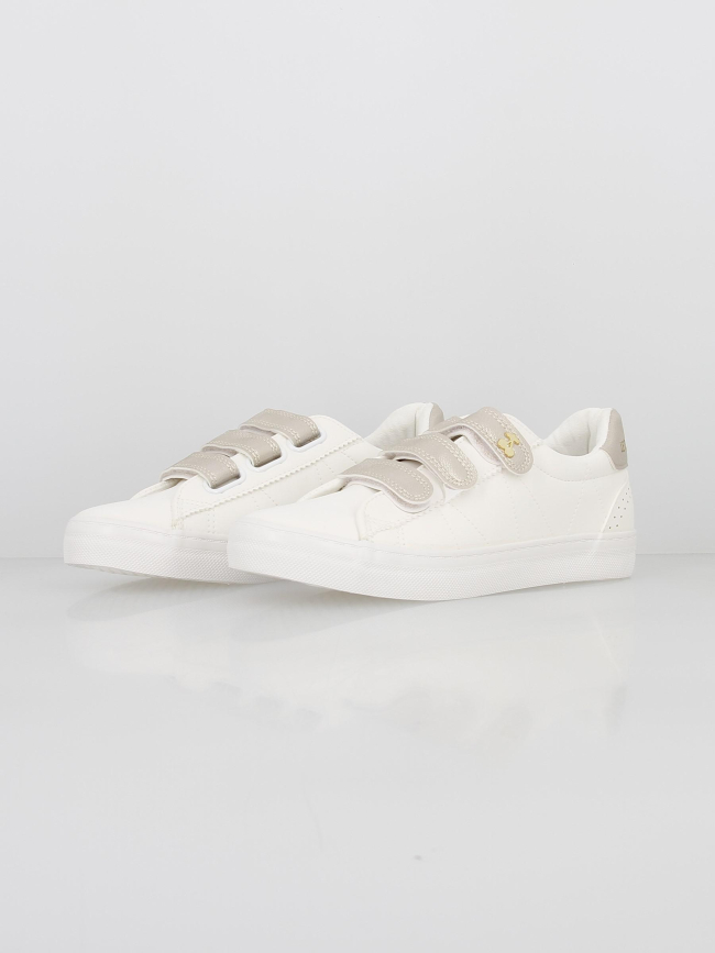 Baskets basses vic cooper blanc femme - Le Temps Des Cerises