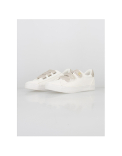 Baskets basses vic cooper blanc femme - Le Temps Des Cerises