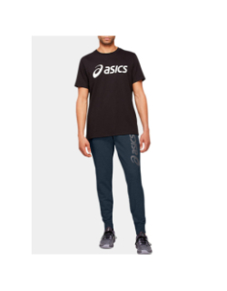 Jogging big logo bleu homme - Asics