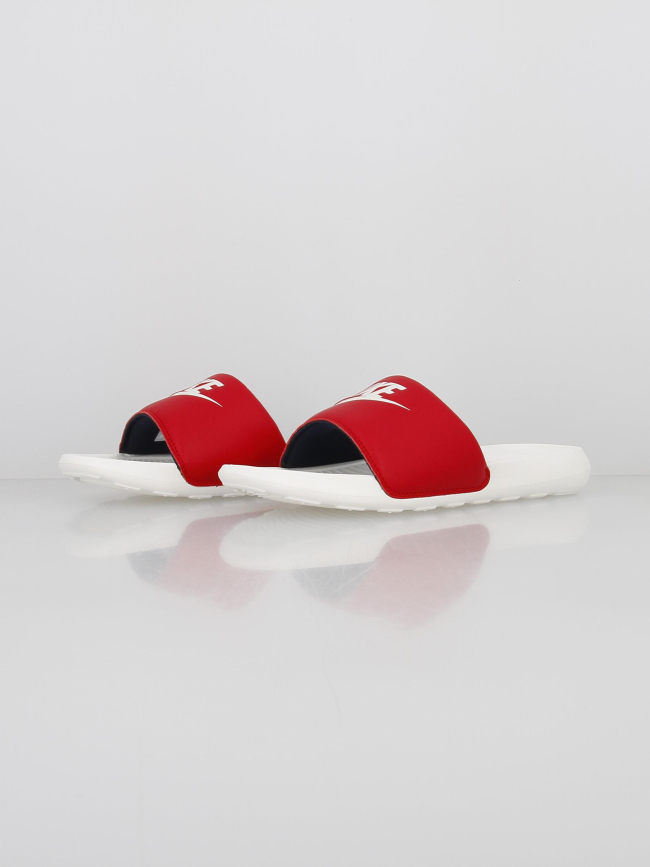 Claquettes victori one slide bordeaux/blanc homme - Nike