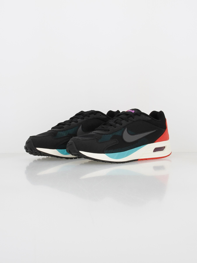 Air max baskets solo noir rouge homme - Nike