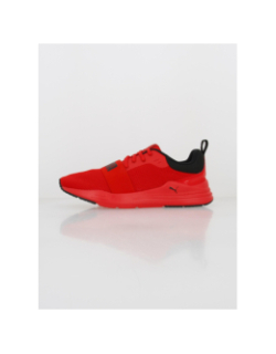 Baskets wired run noir rouge homme - Puma