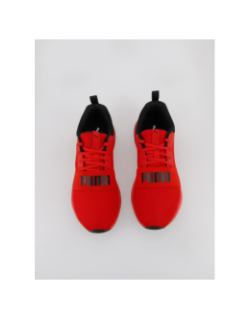 Baskets wired run noir rouge homme - Puma