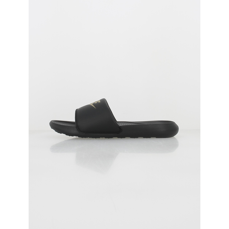 Claquettes victori one slide swoosh doré noir homme - Nike