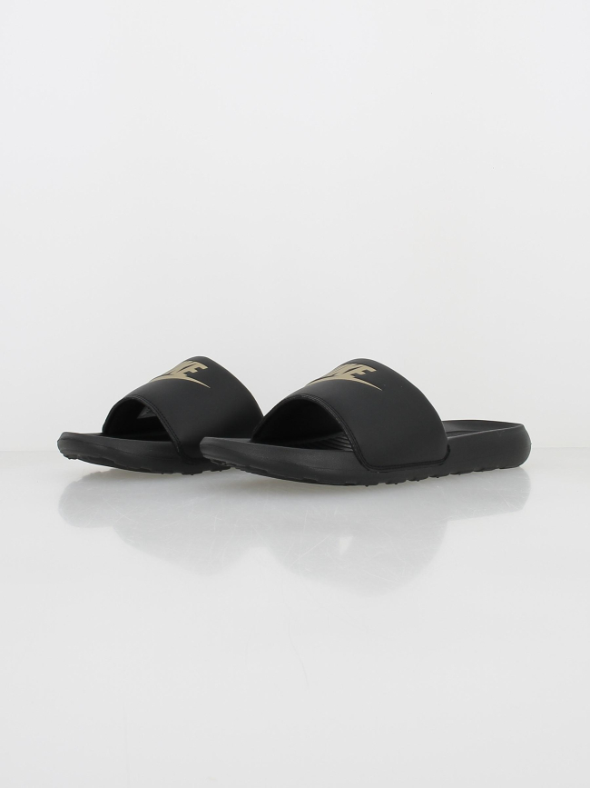 Claquettes victori one slide swoosh doré noir homme - Nike