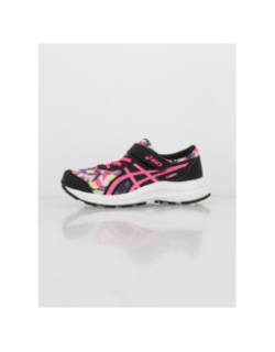 Chaussures de running scratch contend 8 rose noir fille - Asics