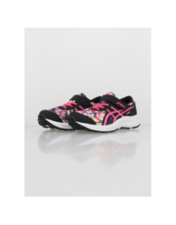 Chaussures de running scratch contend 8 rose noir fille - Asics