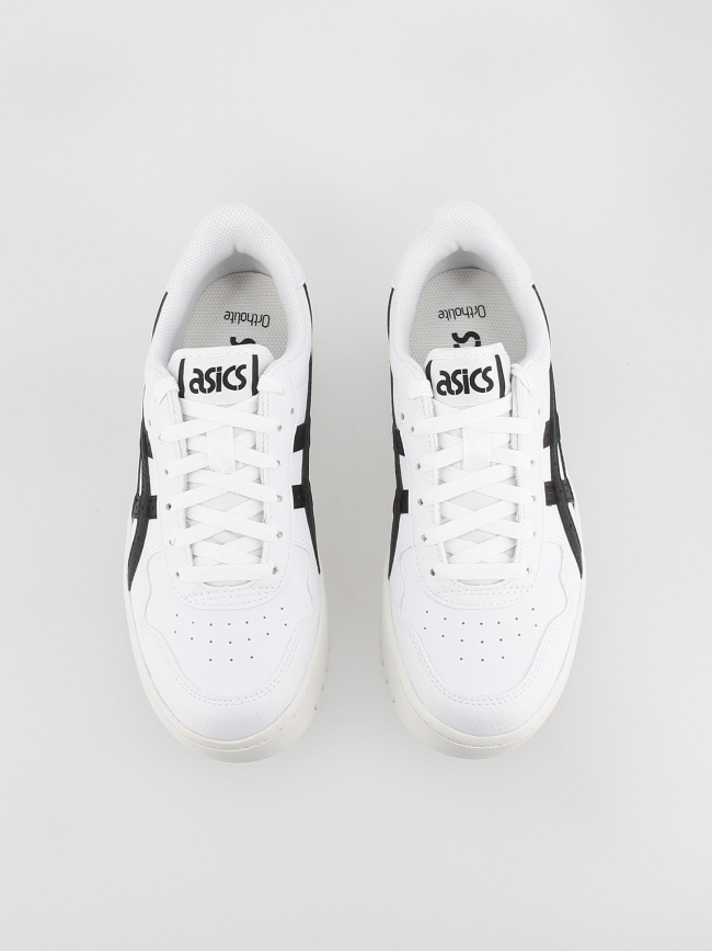 Baskets plateforme japan noir blanc femme - Asics