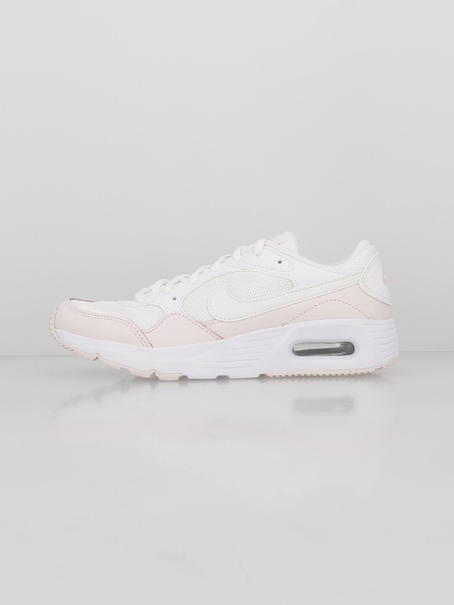 Air max blanche et rose on sale