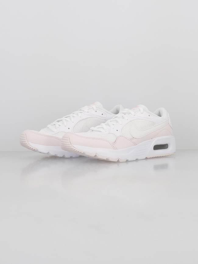 Air max baskets sc rose/blanc fille - Nike