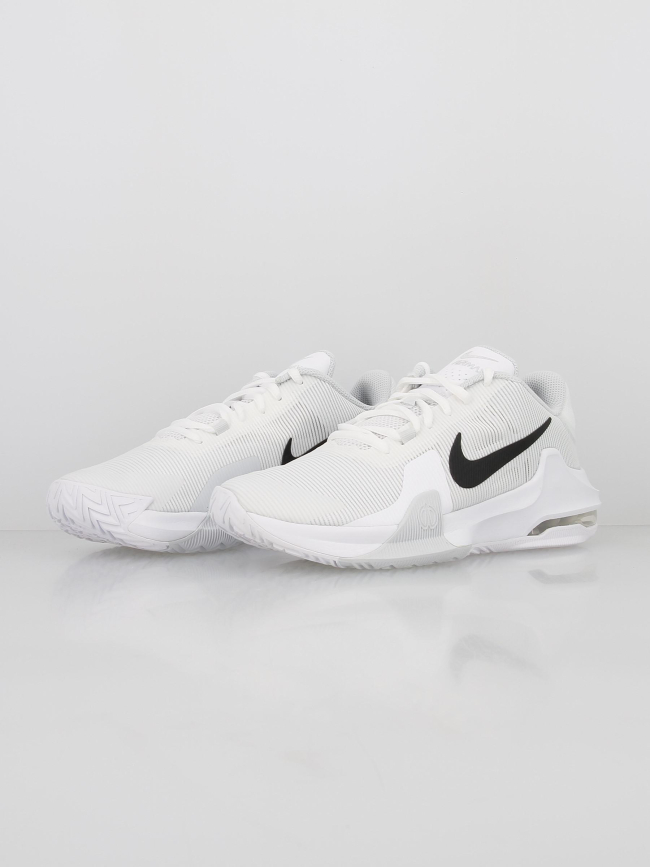 Chaussures de basketball air max impact 4 blanc homme - Nike