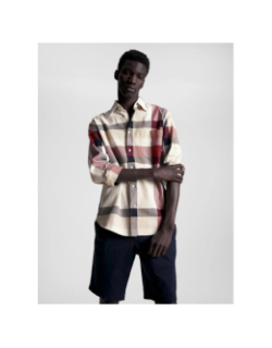 Chemise placed global multicolore homme - Tommy Hilfiger