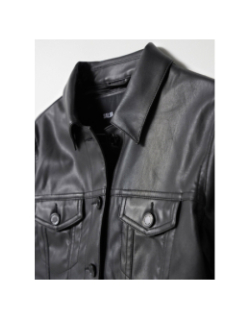 Veste trucker style vintage noir femme - Salsa Jeans