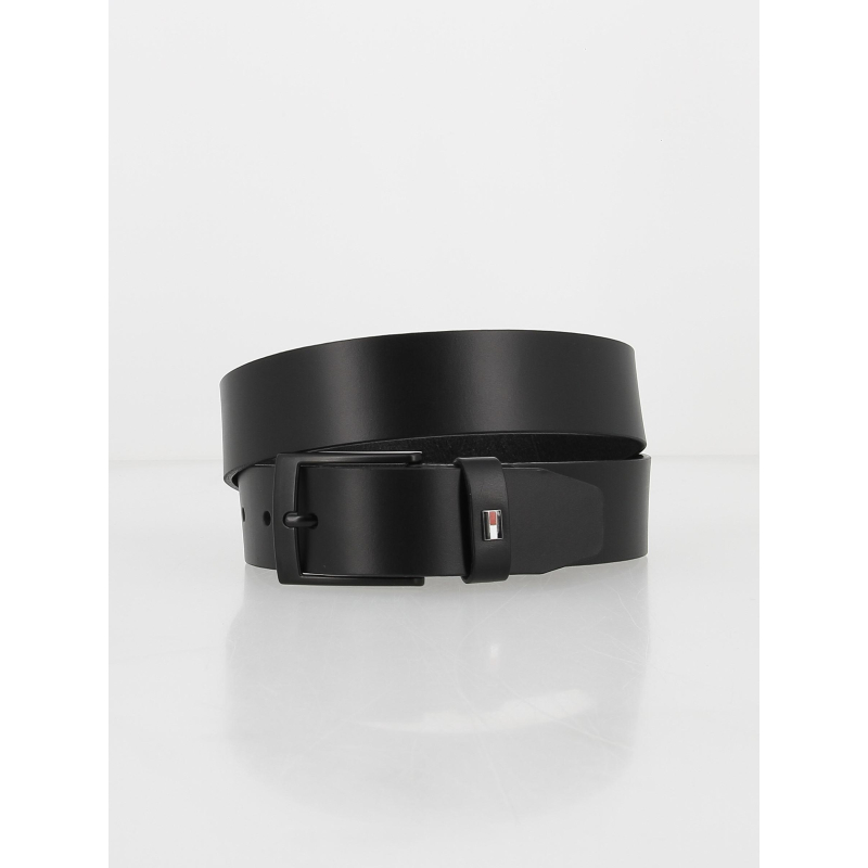 Ceinture adan 3.5 en cuir noir homme - Tommy Hilfiger