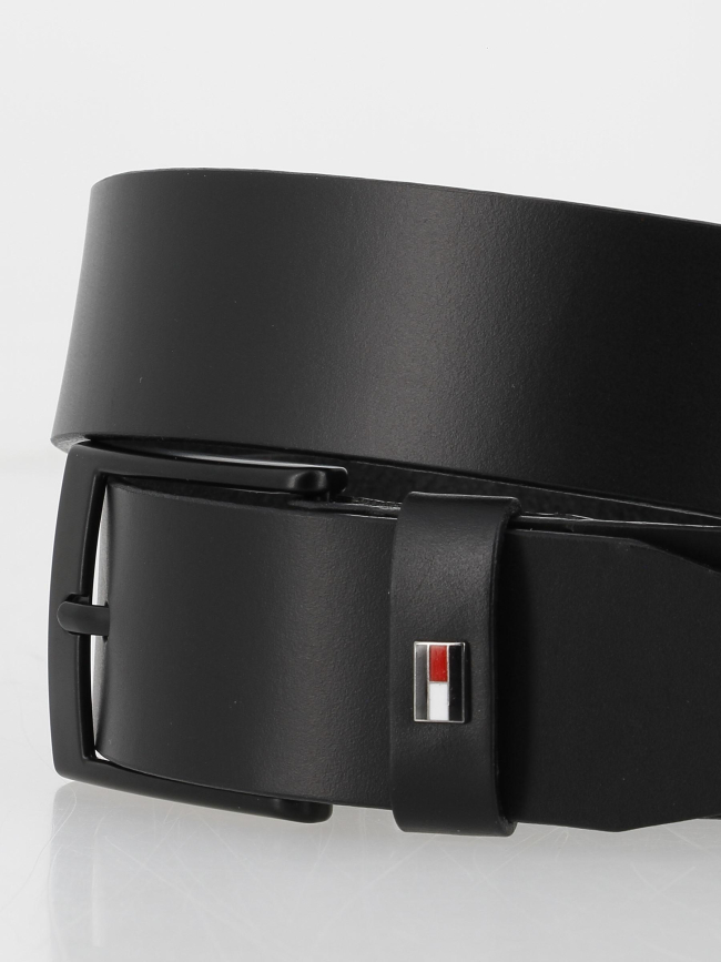 Ceinture adan 3.5 en cuir noir homme - Tommy Hilfiger