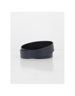 Ceinture adan 3.5 en cuir bleu marine homme - Tommy Hilfiger