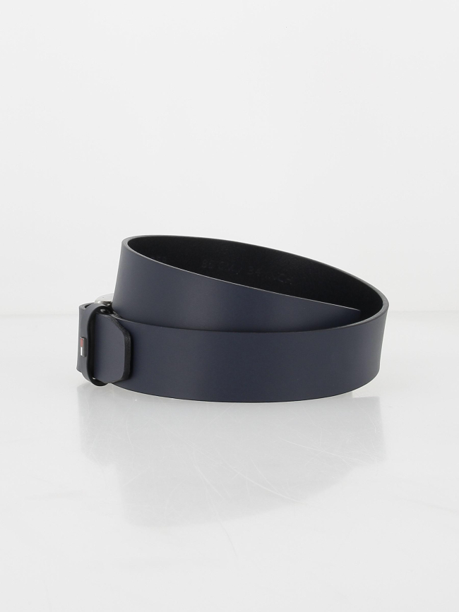 Ceinture adan 3.5 en cuir bleu marine homme - Tommy Hilfiger