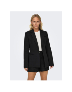 Veste blazer fit peach noir femme - Only