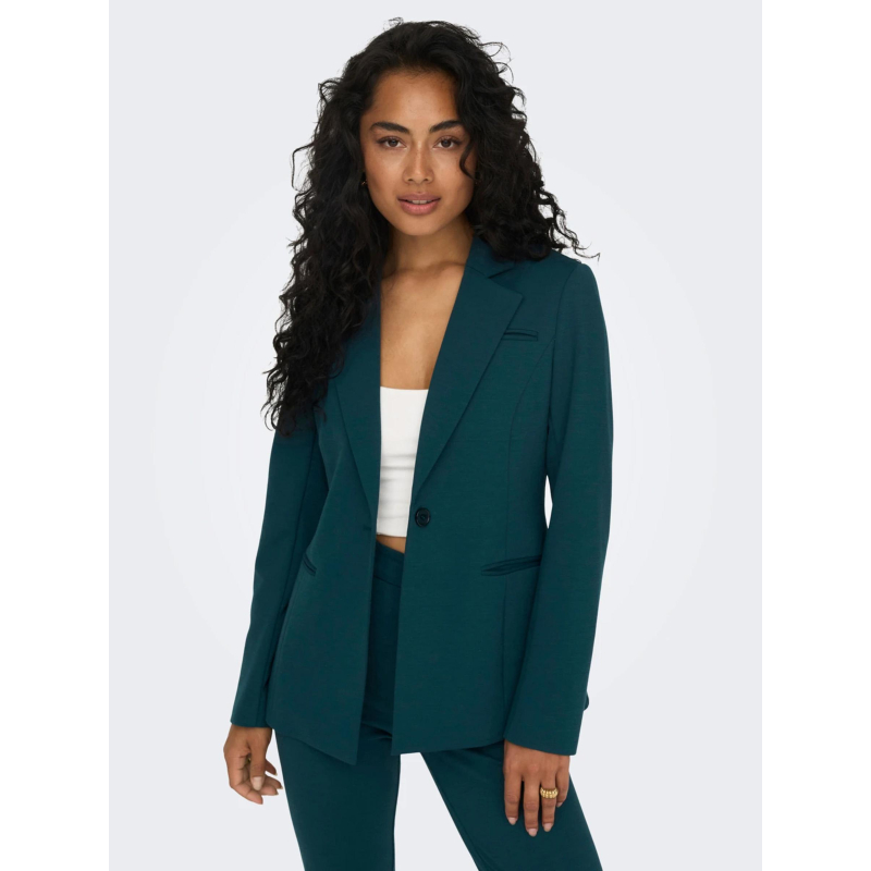 Veste blazer fit peach turquoise femme - Only