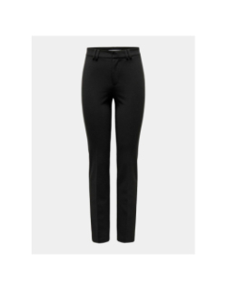 Pantalon tailoring peach noir femme - Only