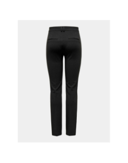 Pantalon tailoring peach noir femme - Only