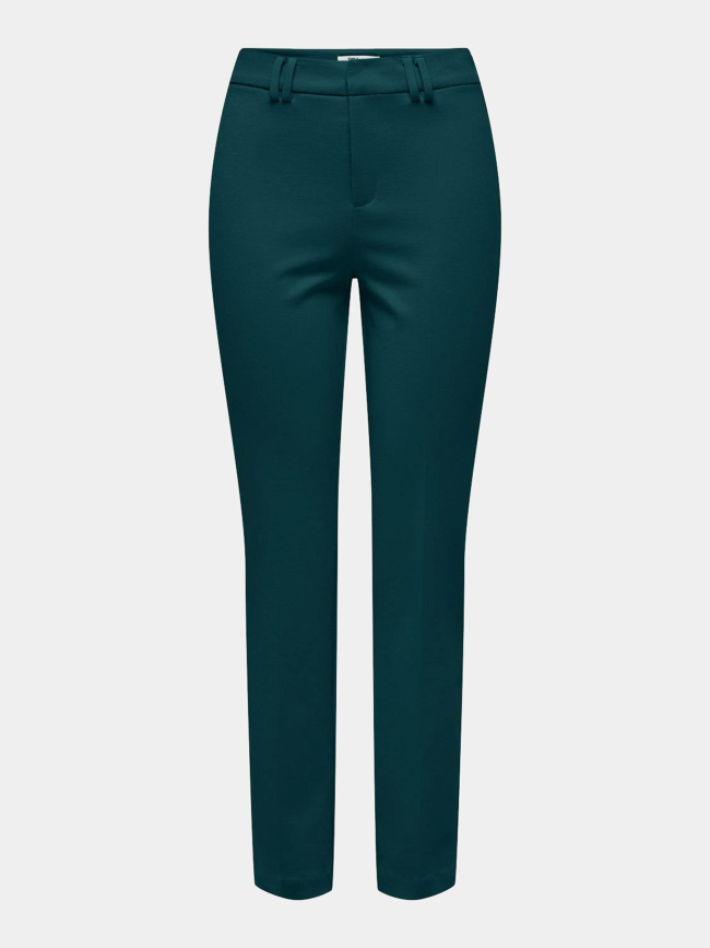 Pantalon tailoring peach turquoise femme - Only