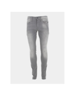 Jean skinny revend slander effet usé gris homme - G Star