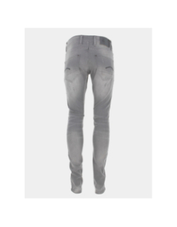 Jean skinny revend slander effet usé gris homme - G Star