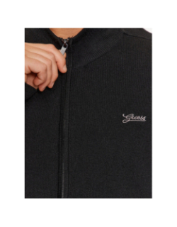 Gilet zippé laine vaughan noir homme - Guess