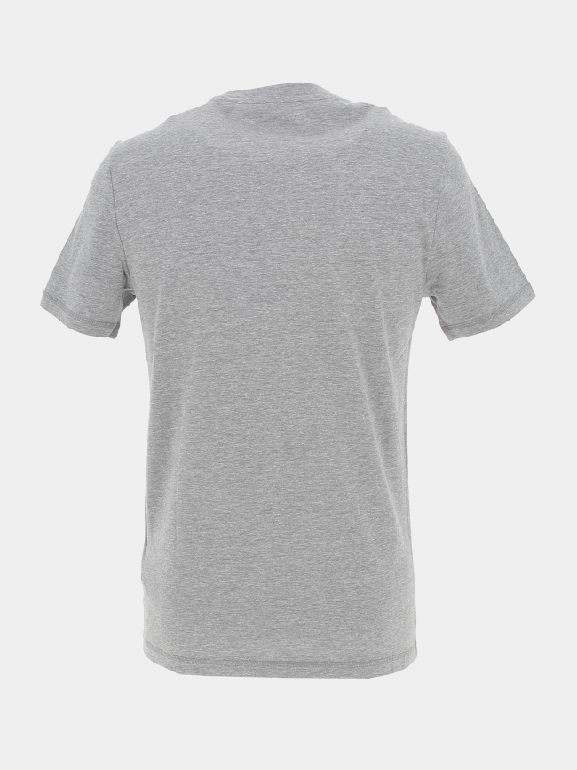 T-shirt aidy logo gris chiné homme - Guess