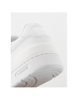 Baskets t-clip en cuir blanc homme - Lacoste