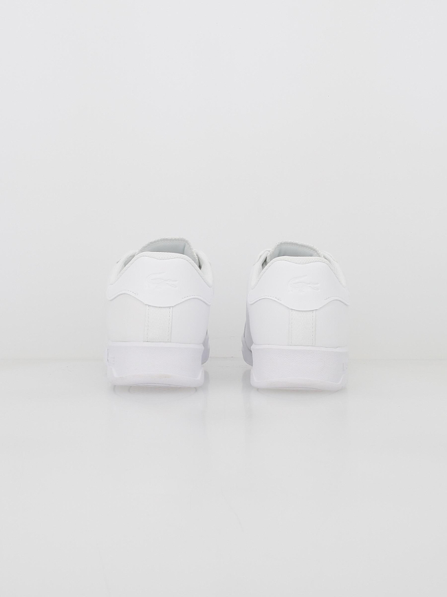 Baskets en cuir twin serve blanc homme - Lacoste