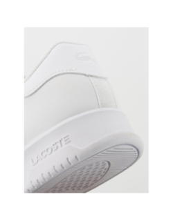 Baskets en cuir twin serve blanc homme - Lacoste