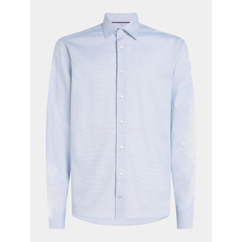 Chemise flex collar dobby bleu homme - Tommy Hilfiger