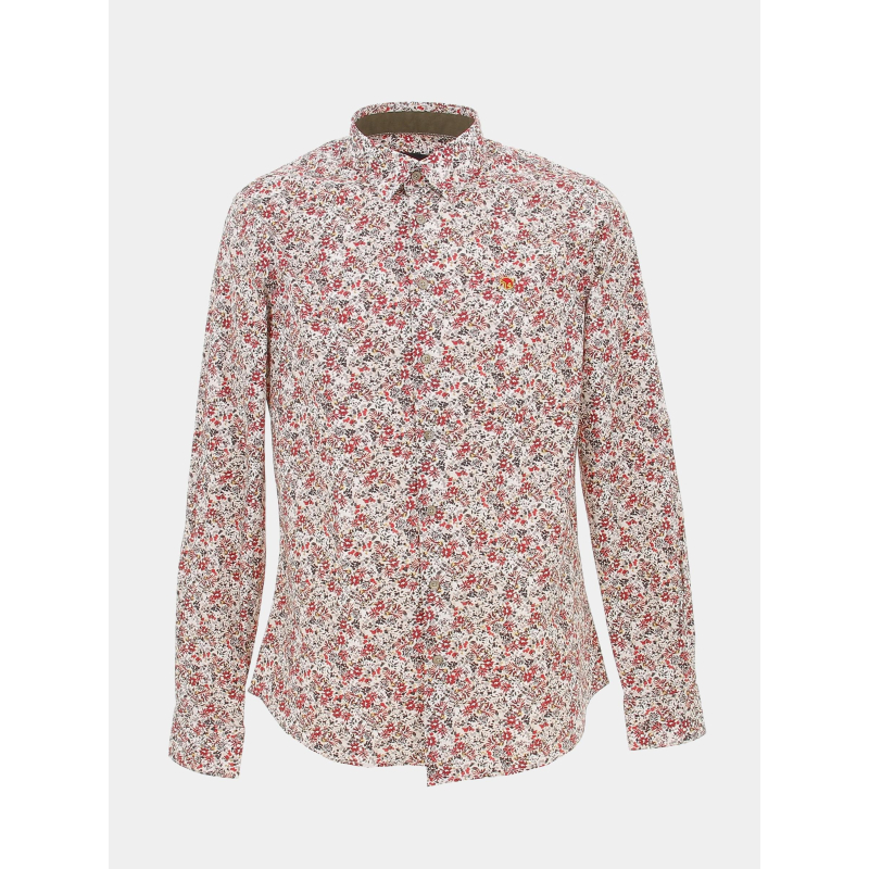 Chemise à fleurs lagantine rose homme - Benson & Cherry