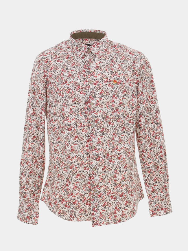 Chemise à fleurs lagantine rose homme - Benson & Cherry