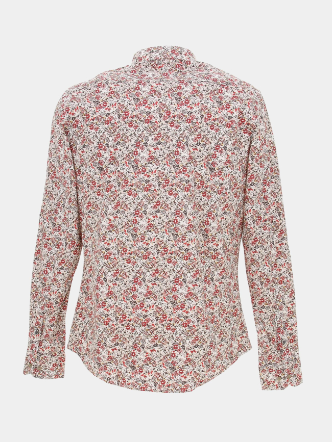 Chemise à fleurs lagantine rose homme - Benson & Cherry