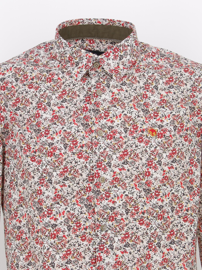 Chemise à fleurs lagantine rose homme - Benson & Cherry