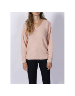 Pull crewlefile rose femme - Vero Moda